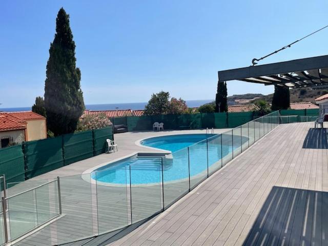 Superbe T3 Vue Sur Mer Parking Prive Classe 3 Etoiles Collioure Exterior photo